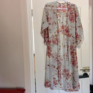 !!!! Xhileration Sheer Floral Shall